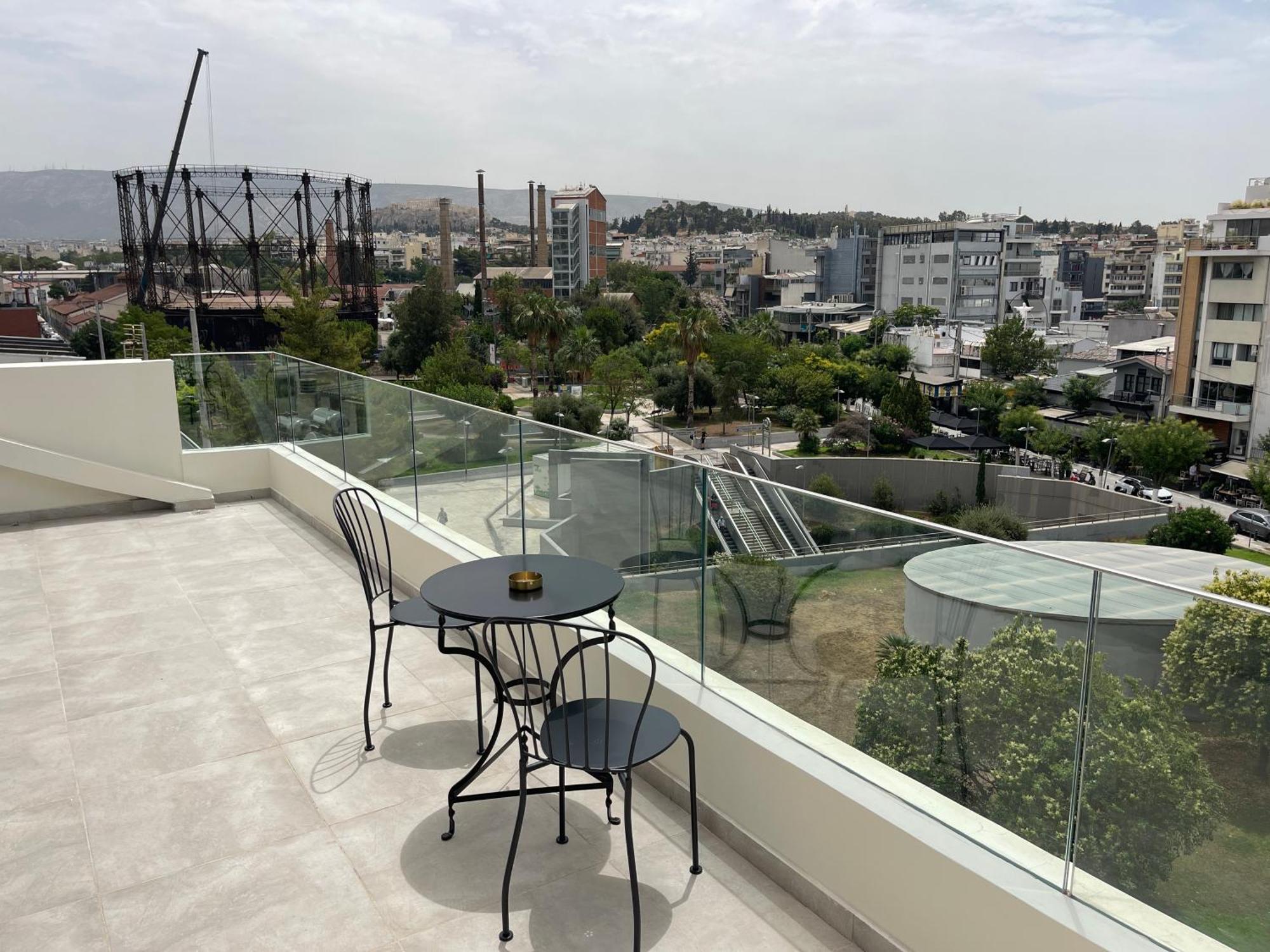 Acropolis View Luxurious Studio Living เอเธนส์ ภายนอก รูปภาพ