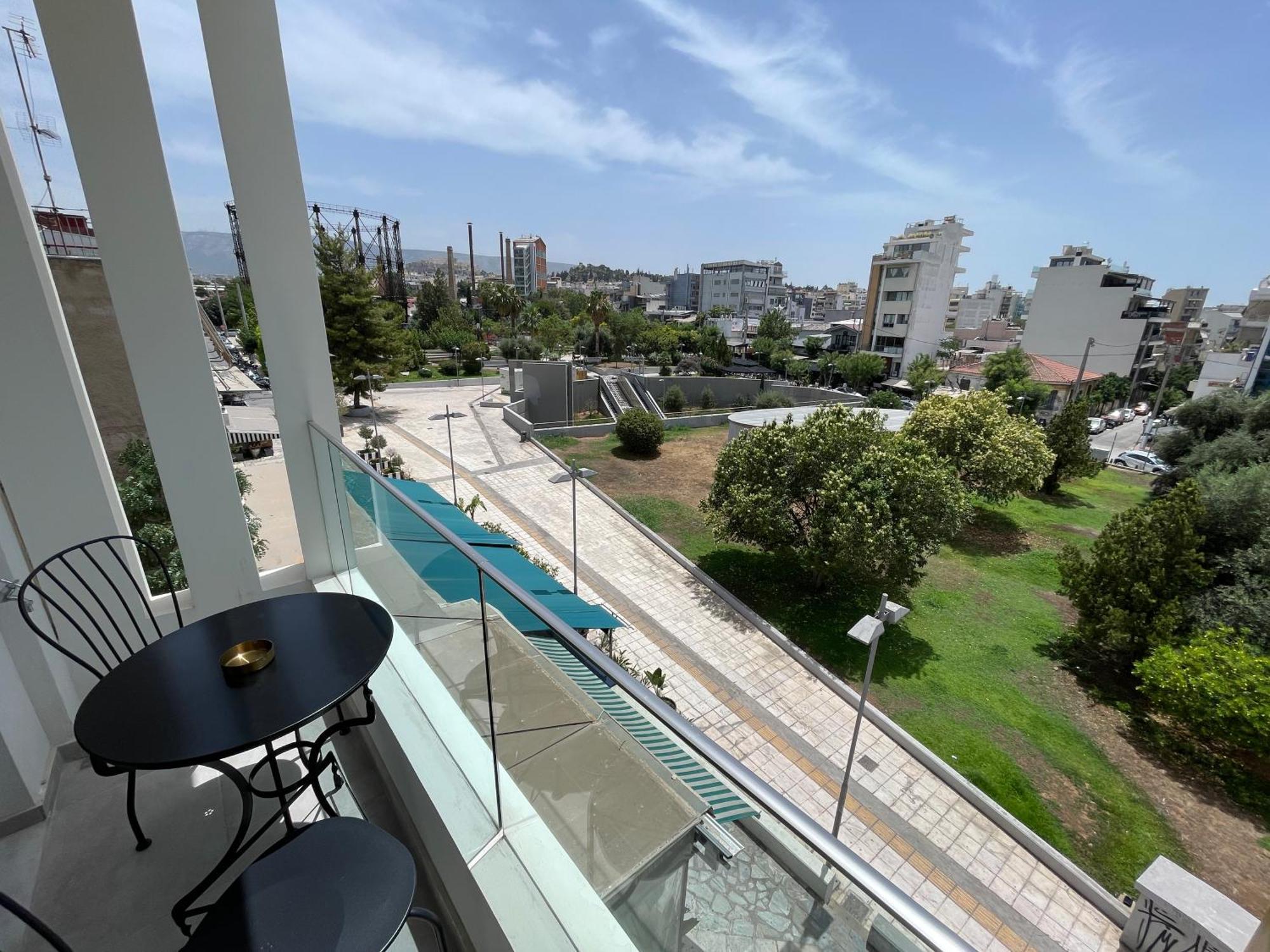 Acropolis View Luxurious Studio Living เอเธนส์ ภายนอก รูปภาพ
