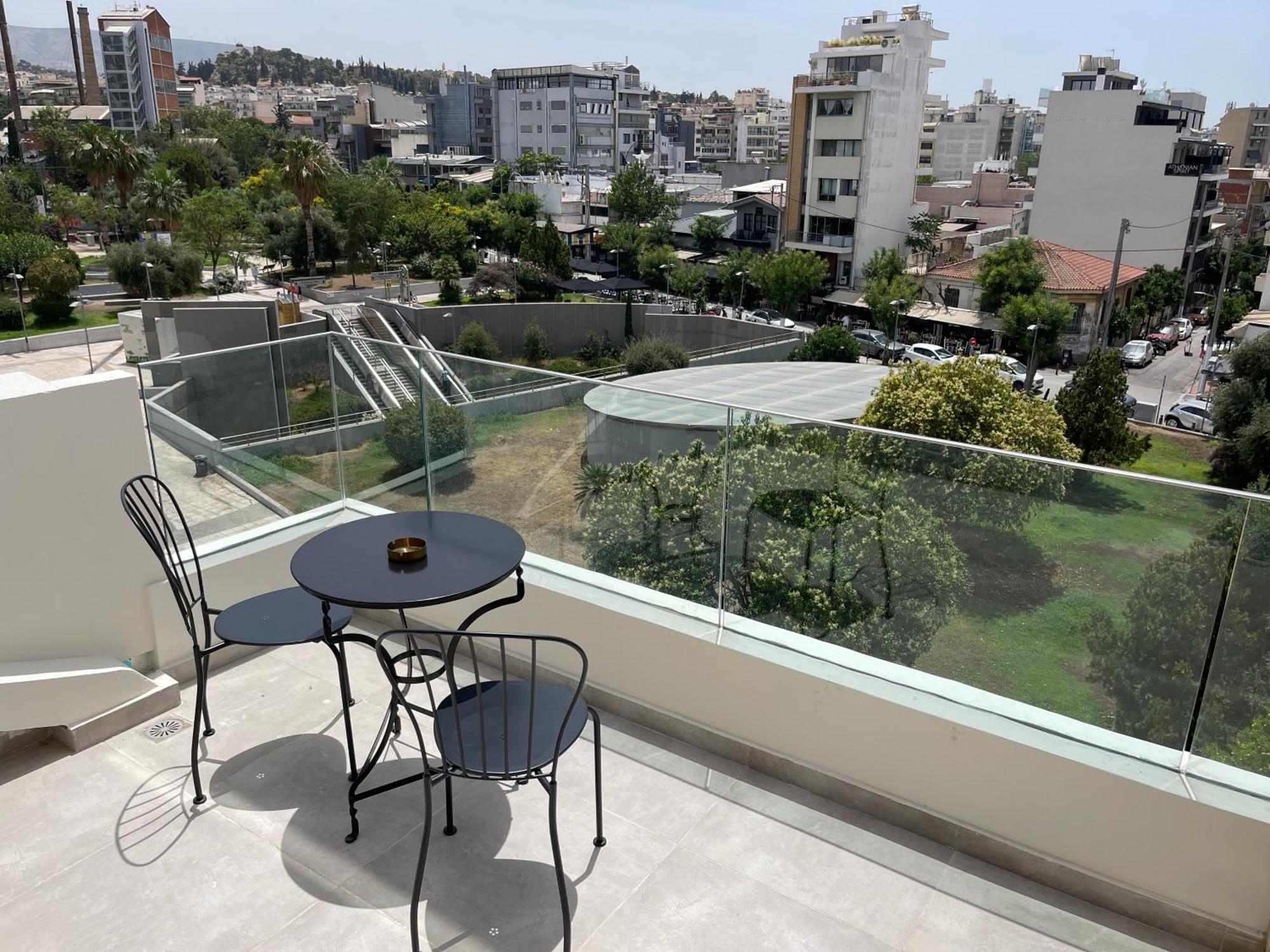 Acropolis View Luxurious Studio Living เอเธนส์ ภายนอก รูปภาพ
